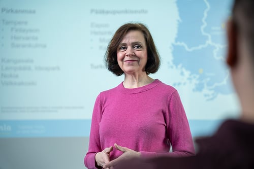 Finla Työterveys tarjoaa laajasti ennakoivia työterveyspalveluita, kuten luentoja erilaisista terveyteen ja hyvinvointiin liittyvistä aiheista.