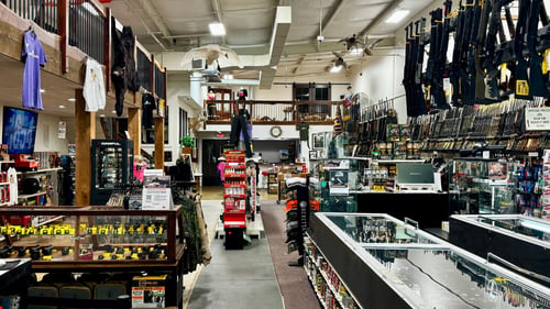 interior of store