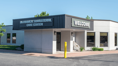 Exterior image of Rochester Regional Health McCormick Transitional Care Center at Unity Hospital