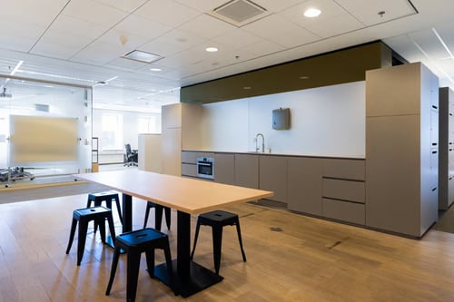 Kantoorinrichting van CBRE Den Haag
