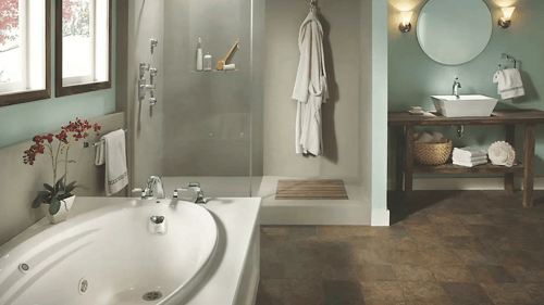 newly designed bathroom