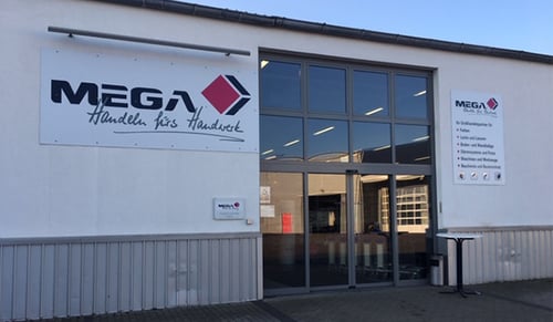 Standortbild MEGA eG Rendsburg, Großhandel für Maler, Bodenleger und Stuckateure