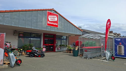 Außenansicht Sonderpreis Baumarkt, Steuerwalder Str. 148 in Hildesheim