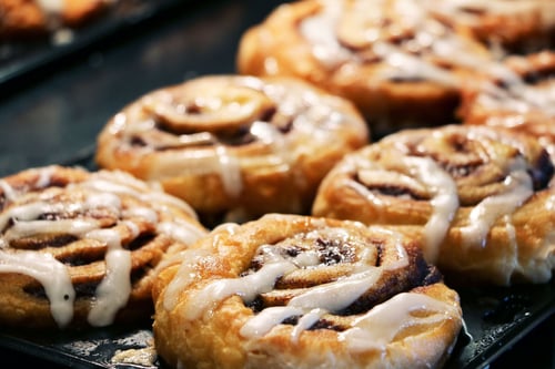 Our Signature Cinnamon Rolls! Millions & Millions served.