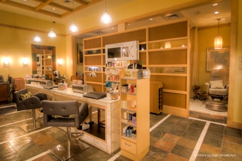 salon area