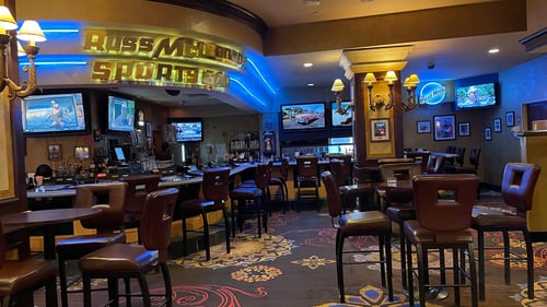 Inside McLennan’s Bar  in Harrah’s Lake Tahoe.