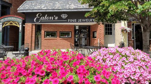 exterior of Eaton's Fine Jewelry shop