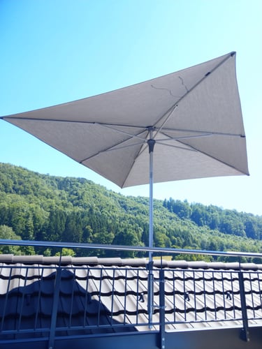 Sonnenschirmhalterung Aussengeländer Balkon Terrasse