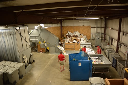 Document Shredding Facility