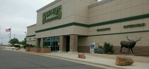 The front entrance of Sportsman's Warehouse in Casper