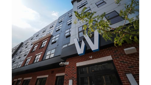 Building Exterior at Walnut View, Allentown, PA