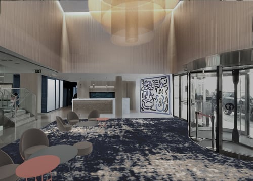 Hotel lobby