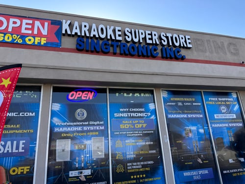 Front Entrance located on Brookhurst St.