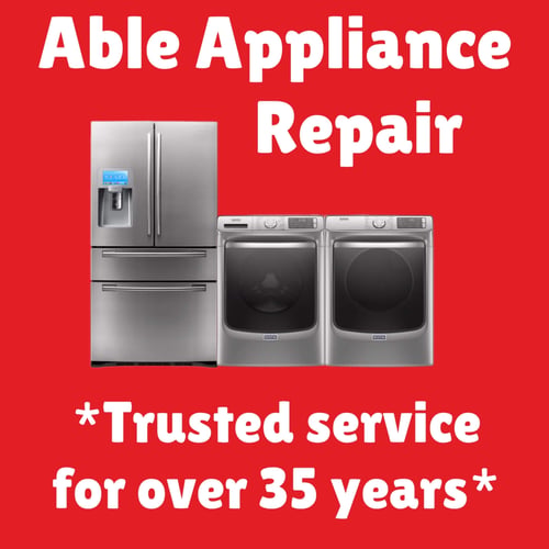 We are not just another appliance company, Able Appliance is proven and time tested. Established in 1983, We have a long standing reputation of honest, fair, upfront pricing and a superior customer service department.