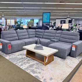The Duncan combines contemporary styling with serious comfort. Its modular design offers flexible configurations, while available power reclining and power-sliding seats let you stretch out at the touch of a button. Durable performance upholstery makes it a practical choice for busy homes.