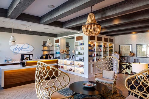 Drift Spa reception area