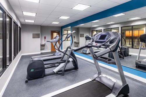 Enjoy our fully equipped fitness center.