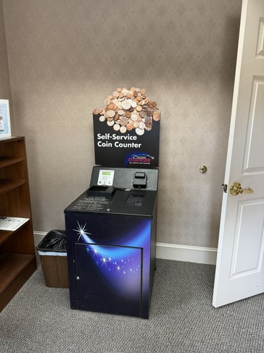 F&M Bank Coin Machine
