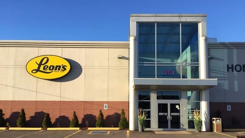 Leon's Sault Ste. Marie Storefront.