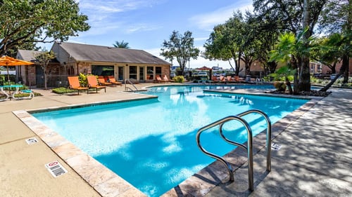 Pool View at The Reserve at City Center North, Houston