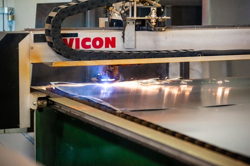 Sheet metal cutting
