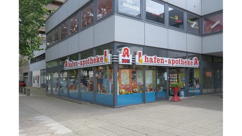 Aussenansicht der Hafen-Apotheke