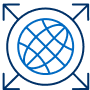 Global Distribution Icon.