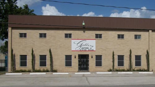 exterior of auction house