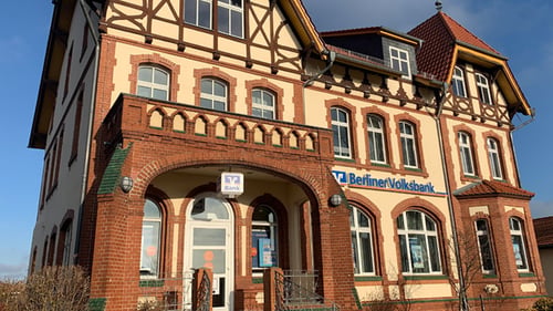 Außenansicht Filiale Beelitz