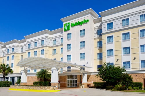 Warm, Sunny Day at Holiday Inn Webster