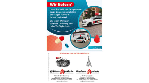 Aussenansicht der Hütten-Apotheke