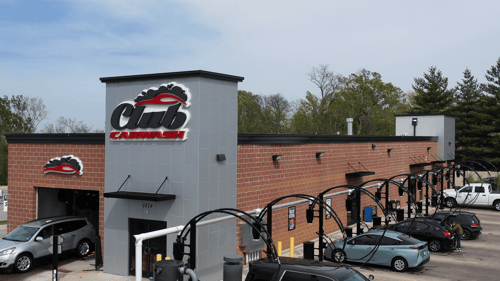 Front View of Arnold, Missouri Club Car Wash