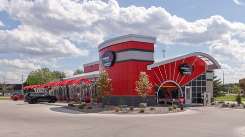Tommy's Express Car Wash in Plover, Wisconsin