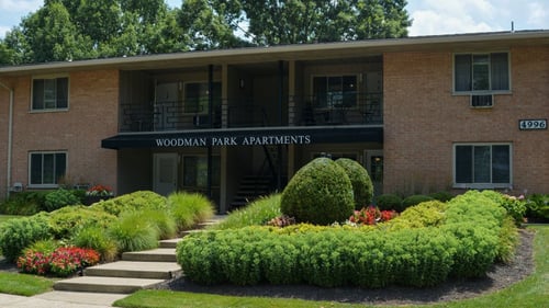 Woodman Park Apartments exterior