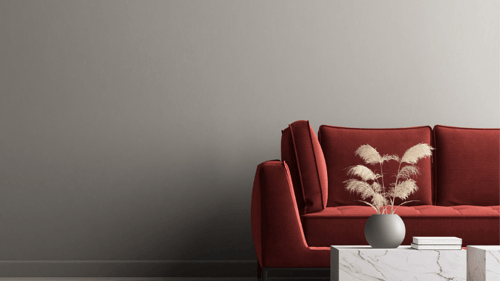 sofa in seating area