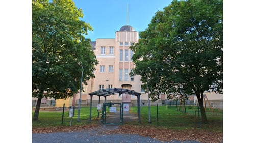 Turtolan päiväkodin väistötila Sairaalankadulla.