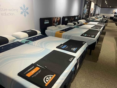 Madison East Slumberland Furniture Tempur-Pedic mattresses