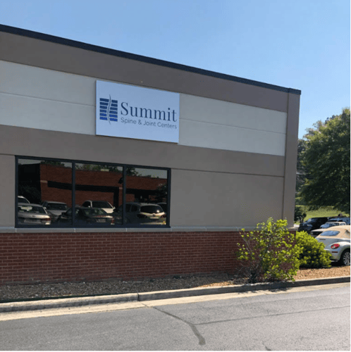 Exterior of Summit Spine & Joint Centers clinic.