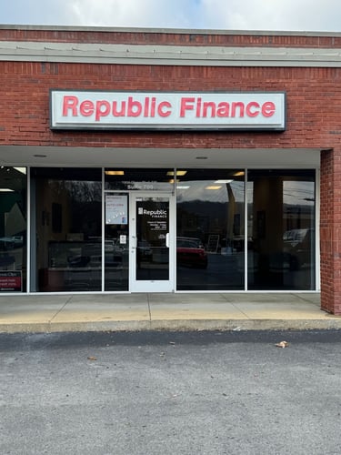 Glenn Blvd, AL Republic Finance Branch