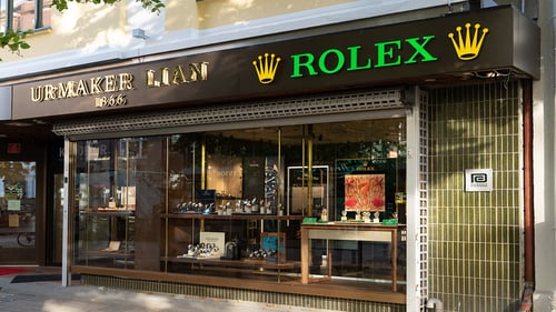 Picture of facad and storefront of Urmaker Lian in Trondheim.