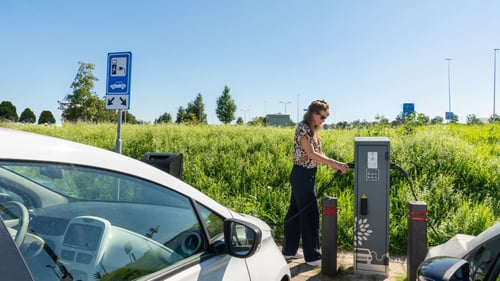 Allego charging station