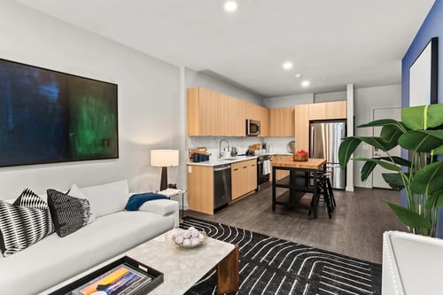 Living Area at 51 South in White Plains, NY