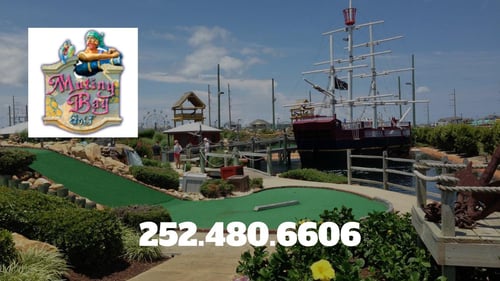 Mutiny Bay Adventure Golf Course in Nags Head, North Carolina