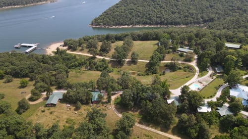 Aerial view of Turkey Creek Ranch