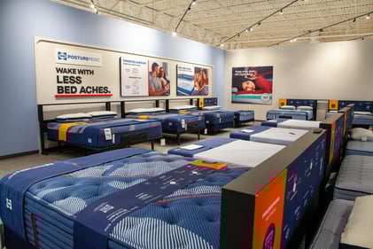 Bloomington Slumberland Furniture Posturepedic mattresses