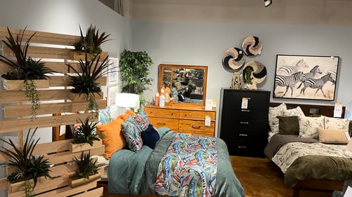 Slumberland Furniture Store in Fridley,  MN - Bedroom Vignette