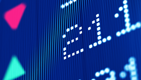 stock ticker