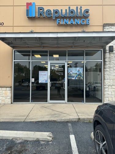 Thousand Oaks Dr, TX Republic Finance Branch
