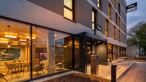 Arrive comfortably in our elegant entrance area.