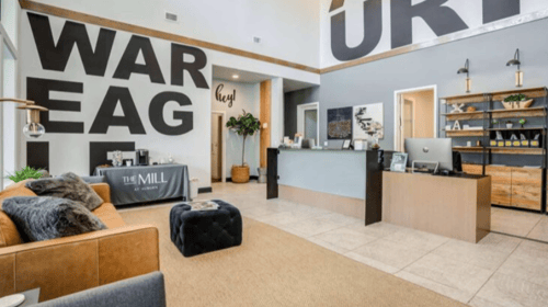 The Mill At Auburn leasing office.